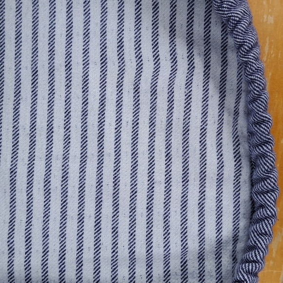 Quicksilver 2012 Women's XS med wash fade denim pullover hooded jacket - Picture 8 of 8